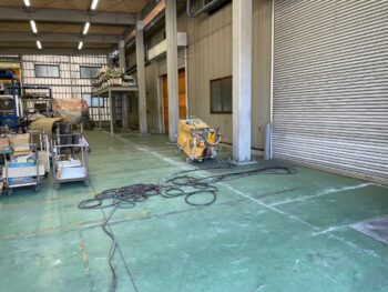 鹿沼市/土間解体/コンクリート解体/工場解体